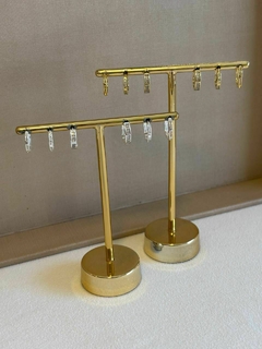 TRIO DE ARGOLAS DANI - BANHADO NO OURO 18K - comprar online