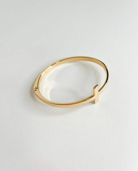 BRACELETE CRUZ - VERNIZ ITALIANO