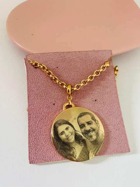 COLAR GRAVAÇÃO LAZER 2 - VERNIZ ITALIANO