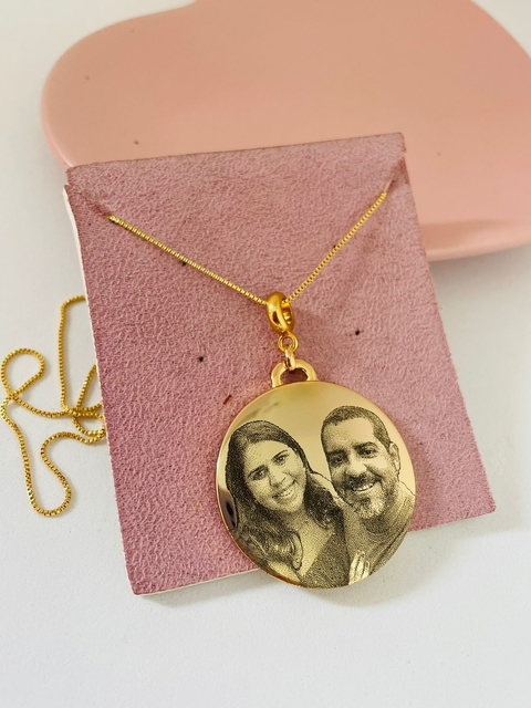 COLAR GRAVAÇÃO LAZER - VERNIZ ITALIANO