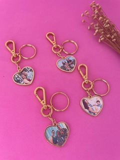 CHAVEIRO RELICARIO LOVE - VERNIZ ITALIANO
