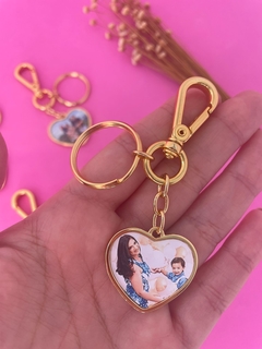CHAVEIRO RELICARIO LOVE - VERNIZ ITALIANO - comprar online