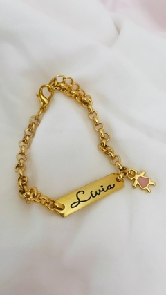 PULSEIRA PERSONALIZADO NOME - INFANTIL na internet