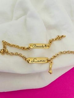 PULSEIRA PERSONALIZADO NOME - INFANTIL