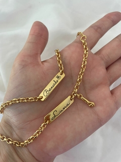 PULSEIRA PERSONALIZADO NOME - INFANTIL - comprar online