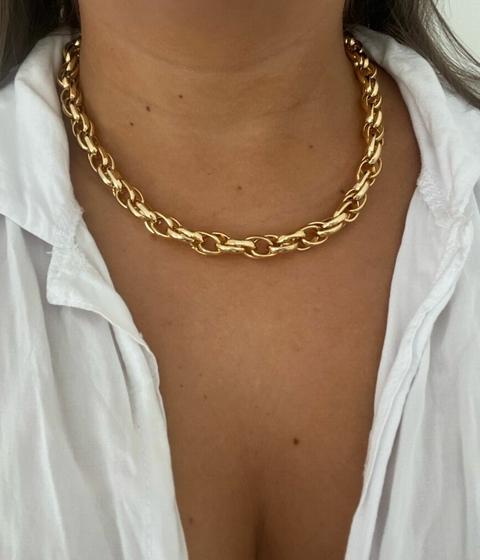 COLAR GISELLE - VERNIZ ITALIANO