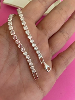COLAR CRISTINA RIVIERA ZIRCONIA PRATA - SEMIJOIAS - comprar online