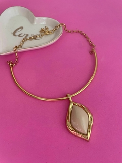 COLAR ARO NATALIA PEROLA - VERNIZ ITALIANO - comprar online