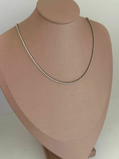 CHOCKER RIVIERA MALU ZIRCÔNIA RODIO - SEMIJOIA - comprar online