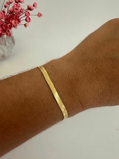 PULSEIRA ANA FITA - FOLHEADO NO OURO