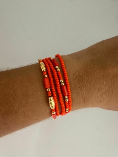 PULSEIRA JANY MISSANGUINHA LARANJA