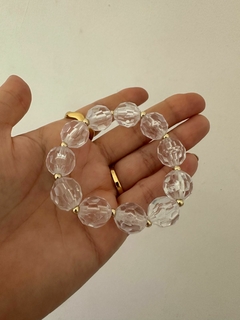 PULSEIRA TRANPARENTE CUBO ACRILICO - comprar online