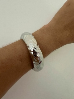 BRACELETE JULIA MARTELADO - ASM ACESSORIOS