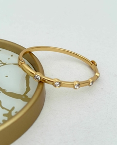 BRACELETE LUIZA BANHADO NO OURO 18K - VERNIZ ITALIANO - comprar online