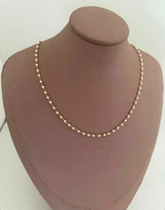 COLAR PÉROLA - BANHADA NO OURO 18K na internet