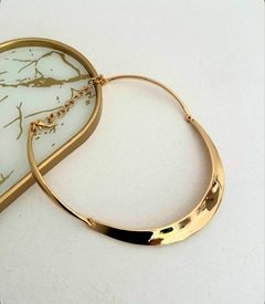 COLAR ARO MONIQUE BANHADO NO OURO 18K - VERNIZ ITALIANO - ASM ACESSORIOS