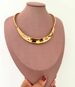 COLAR ARO MONIQUE BANHADO NO OURO 18K - VERNIZ ITALIANO - comprar online