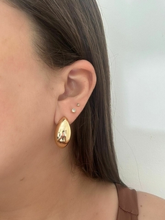 BRINCO BOLD BANHADO NO ORO 18K - VERNIZ ITALIANO
