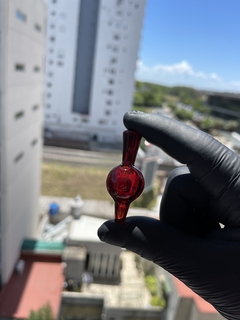 Kayo Glass Carb Cap Pomegranate Red