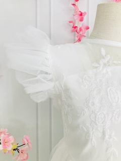 Vestido Infantil blanco sin mangas en internet