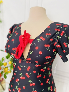Traje de baño una pieza estampado cerezas - AQUA Boutique