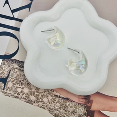Aretes de gota chica lisa - comprar en línea