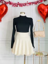 Blusa Basica manga larga cuello amplio - comprar en línea