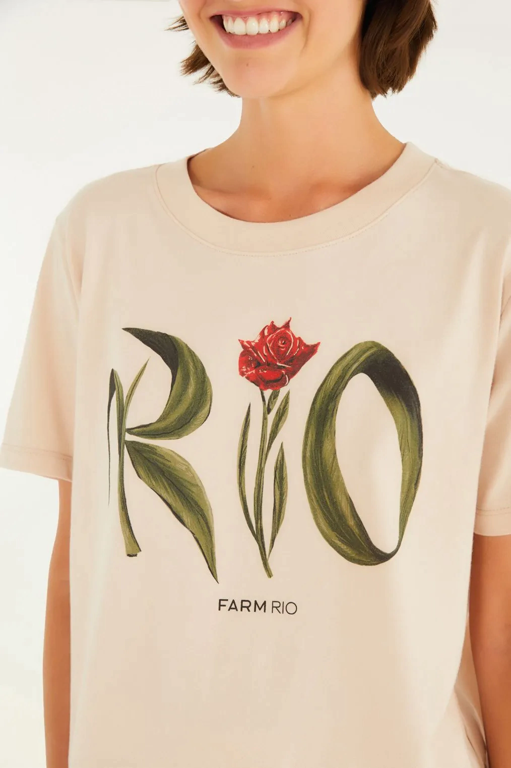 T-SHIRT FIT RIO FLOR