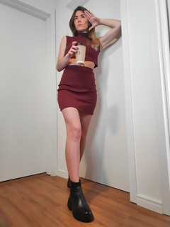 saia canelada marsala