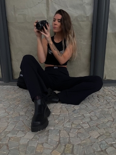 Imagem do calça flare preta MFMD