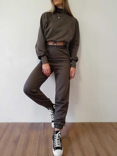 blusa moletom apeluciado cinza