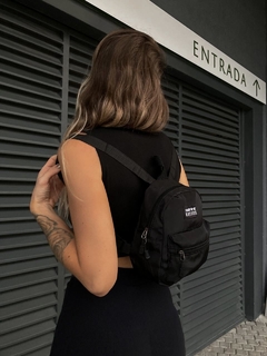 mini mochila MFMD preto - comprar online