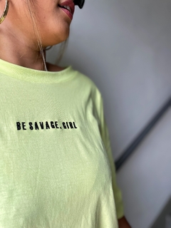 t-shirt oversized savage lima - loja online