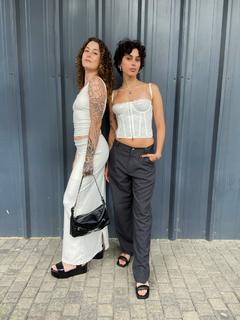 calça alfaiataria gray na internet
