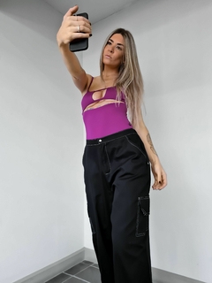 calça cargo pesponto - comprar online