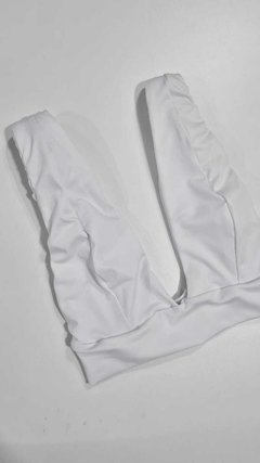 top minimalist branco
