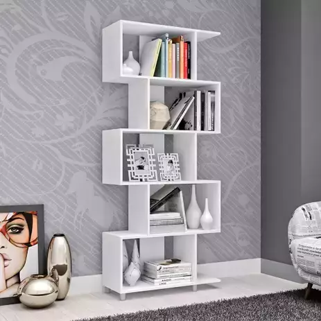 Estante para livros com 5 nichos ESM 209 Movelbento