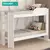 Beliche Solteiro 100% Mdf Bia Cimol Branco - CIMOL MOVEIS