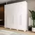 Guarda Roupa Casal ACP Ágata 06 Portas 03 Gavetas - Branco - ACP Móveis
