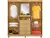 Guarda-roupa com Espelho 4 Portas 4 Gavetas Araplac Pequim - comprar online
