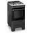 Fogão 4 Bocas Esmaltec Preto Ideal Pop 4120 na internet