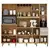 Armário de Cozinha Compacto Petra 11 Portas 2 Gavetas Cinamomo e Off White - comprar online