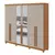 Guarda Roupa Casal Bertha 6 Portas e 4 Gavetas com Espelho e Pés Móveis Lopas - comprar online