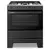 Fogão Esmaltec Ideal POP 5 Bocas Preto com Forno Limpa Fácil