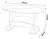 Mesa de Centro Oval Artely Ísis Cor Amêndoa Com Off White na internet
