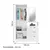 Cômoda com Espelho 1 Porta 3 Gavetas NT 5165 Notável Móveis Nogal Trend - comprar online
