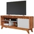 Rack Bancada Grécia 100% MDF - cinamomo off white - GUILHERME ELETRO
