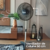 Ventilador de Coluna 50cm com 6 Pás Oscilante Dômina - Titanium