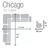 Sofá de Canto 5 Lugares 210cm Revestimento em Suede Gazin Chicago - Marrom Tec Suede Camurça - Gazin - loja online