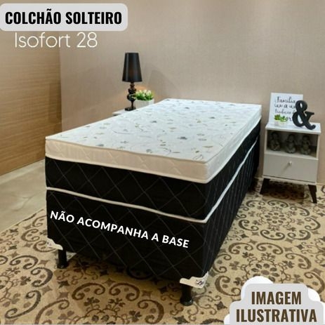 Colchão Solteiro Isofort Espuma D28 - Ley Colchões